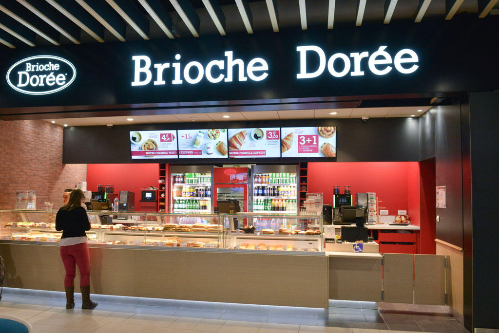Restaurant Brioche Dorée Terminal 1 Lyon Aéroport