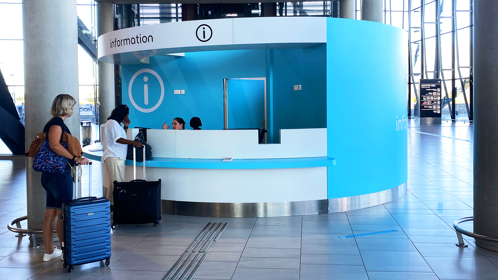 Point information Terminal 1 Aéroport Lyon Lyon Aéroport