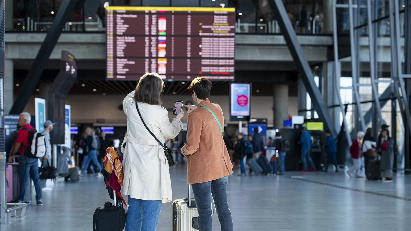 Aéroport : dimension valise cabine