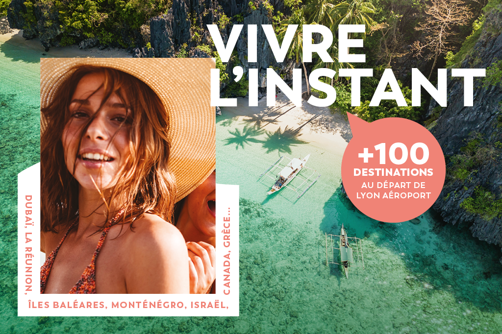 100 destinations au départ de Lyon