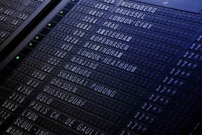 Vignette carrée infos vols temps réel