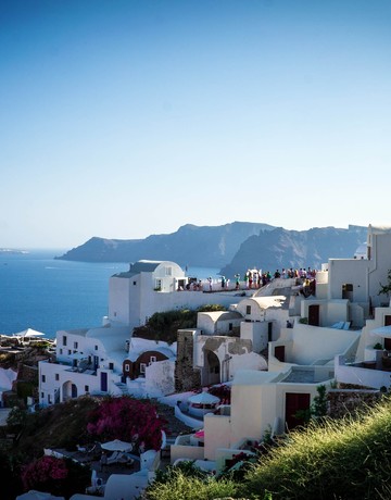 santorin-paysage-fond-mer