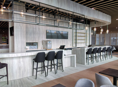 Bar lounge Alpage aéroport de Lyon