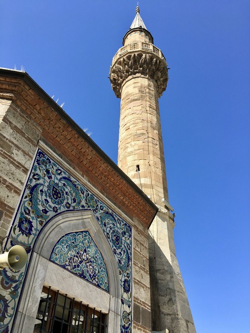 Destination Izmir Turquie mosquée portrait