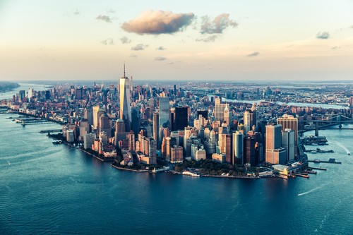 New-York - Manhattan vue du ciel