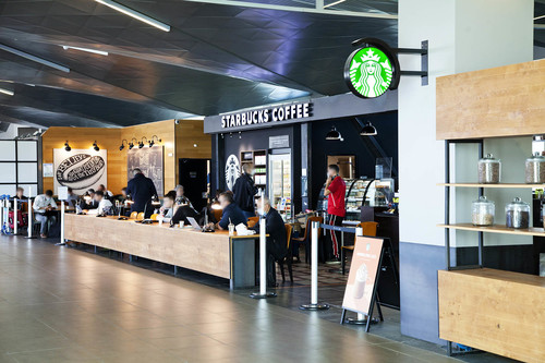 Starbuck terminal 2 Lyon aéroport