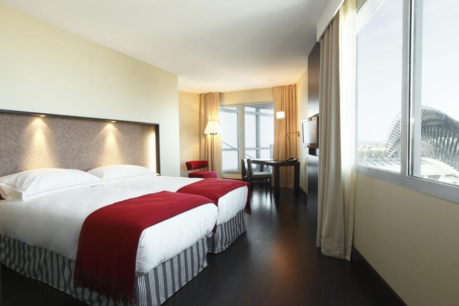 Commerces nh hotel chambre