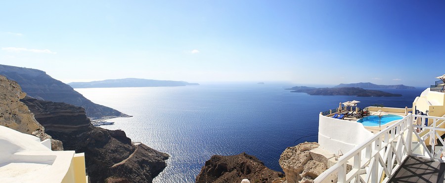 santorin-paysage