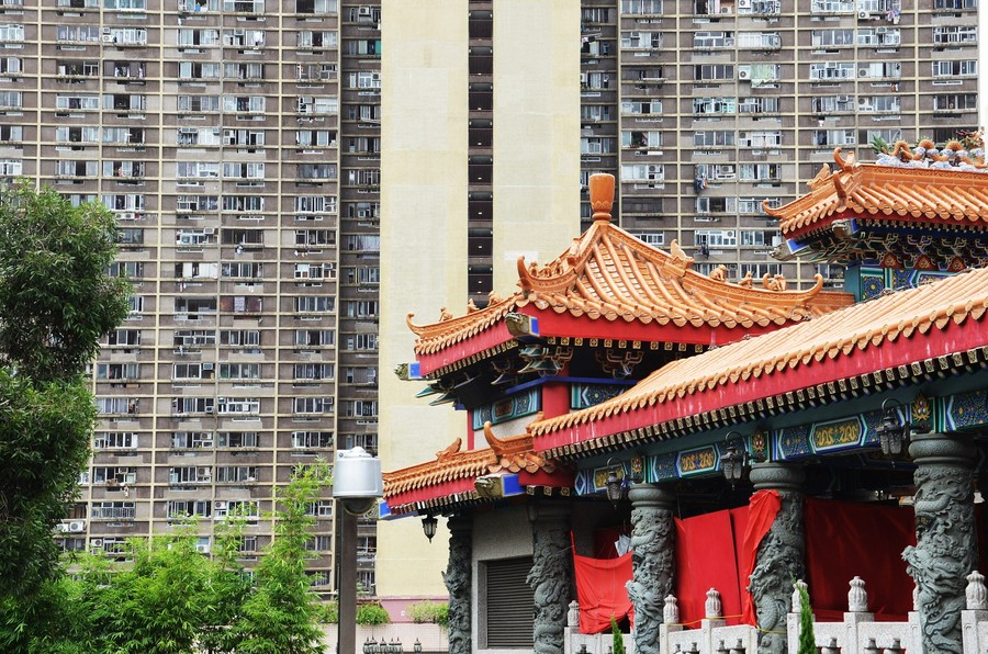 Destination Hong Kong temple