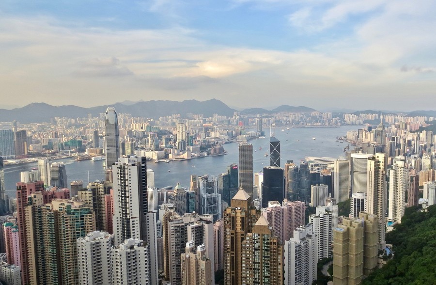 Destination Hong Kong panorama victoria peak
