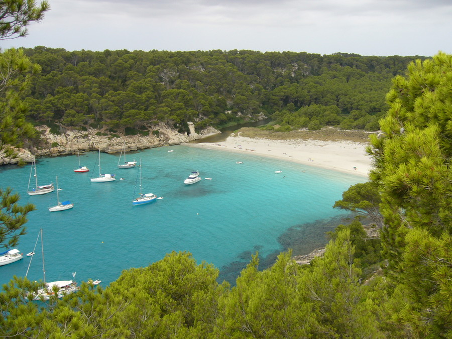 Destination Minorque Cala trebaluger