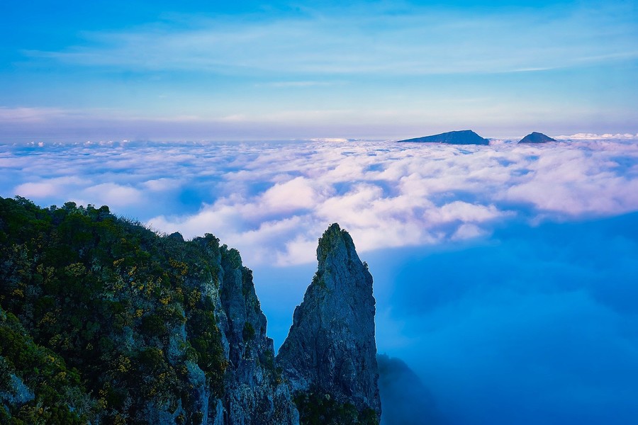 Piton des neiges à Saint-Denis de la Réunion