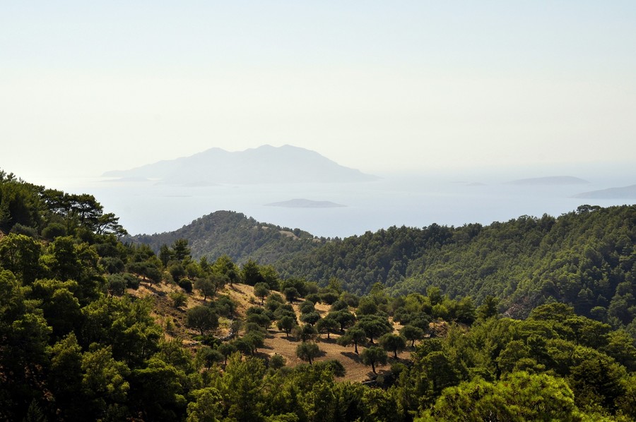 Mont Attavyros de Rhodes