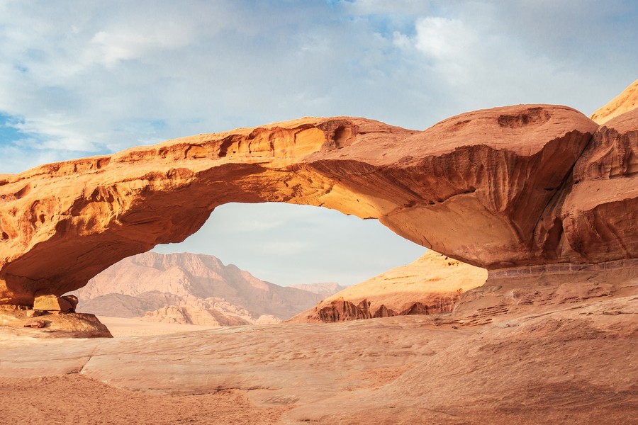 Désert de Wadi Rum à Amman en Jordanie