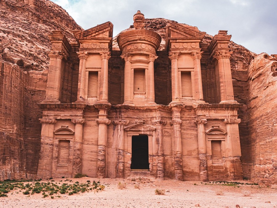 Cité antique Petra en Jordanie