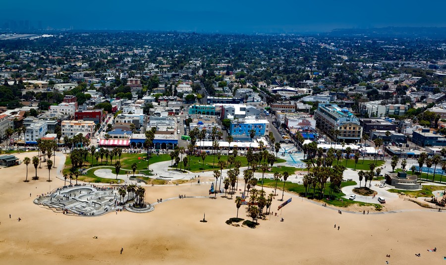 Plage de Venise à Los Angeles