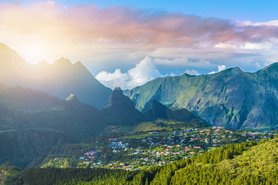 La Réunion pays paysage