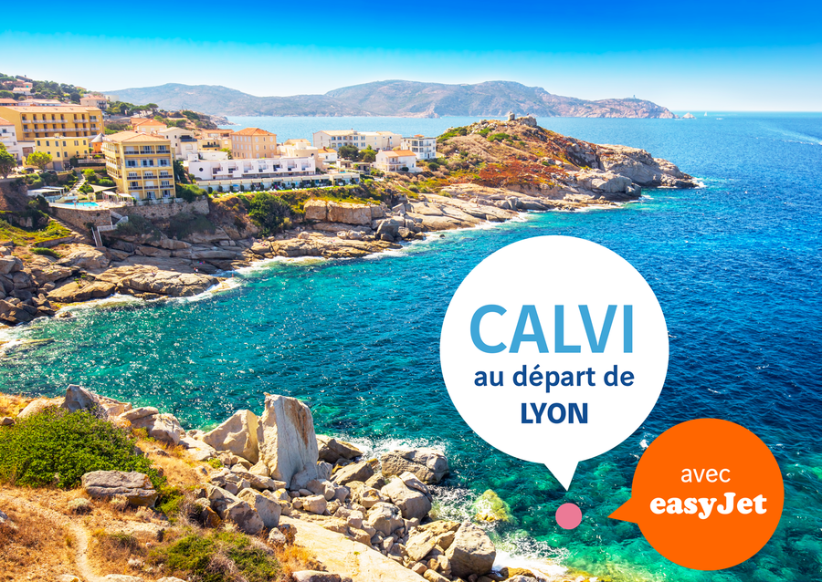 Lyon-Calvi sera desservi par easyJet