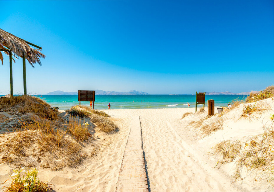 Plage à Kos