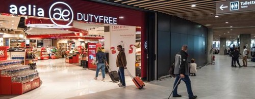 Magasin Aelia Duty Free à l'aéroport de Lyon