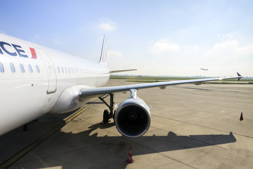 compagnie airfrance avion tarmac