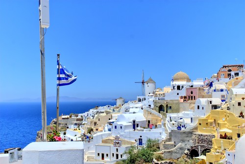 santorin-paysage