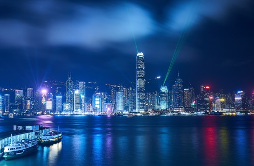 Destination Hong Kong ville lumière