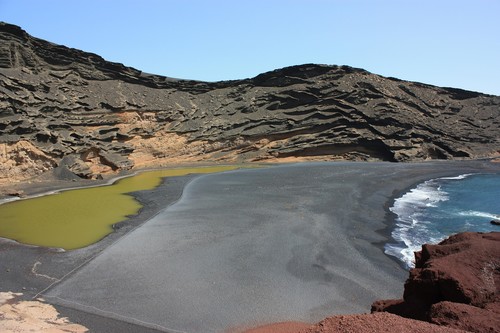 Destination Lanzarote plage de sable noir