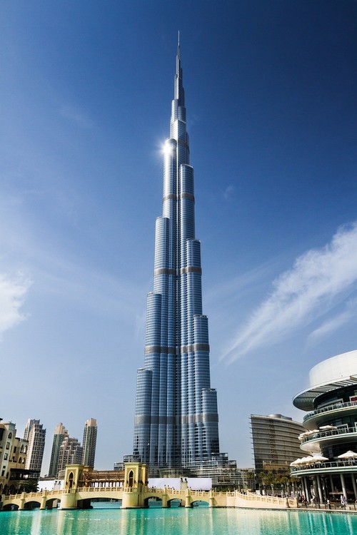 Burj Khalifa de Dubaï au Emirats Arabes Unis