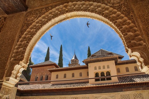 Espagne palais à Grenade