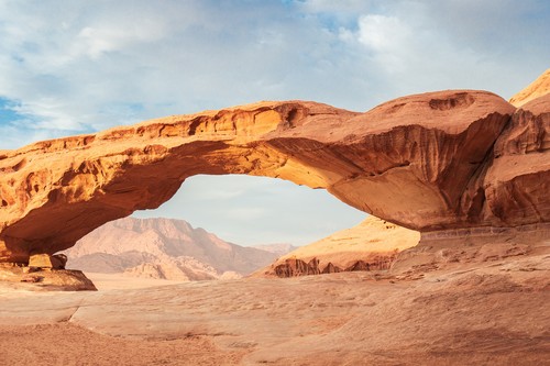 Désert de Wadi Rum à Amman en Jordanie