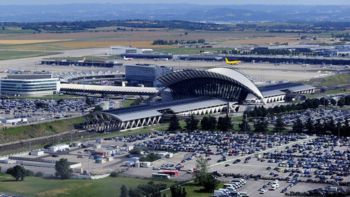 parking plan vue lyon aéroport