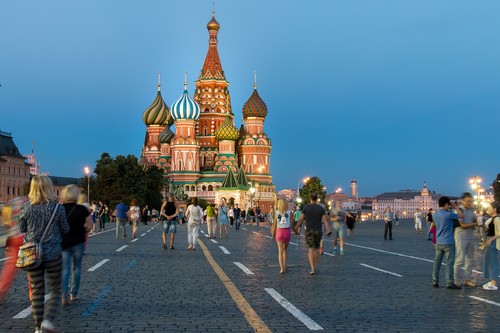 Russie Moscou Place Rouge