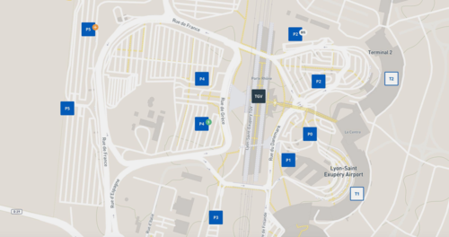Plan Des Parkings Lyon Aeroport