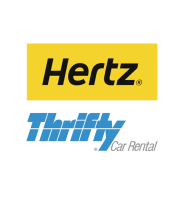 Services loueurs Hertz Thrifty widget